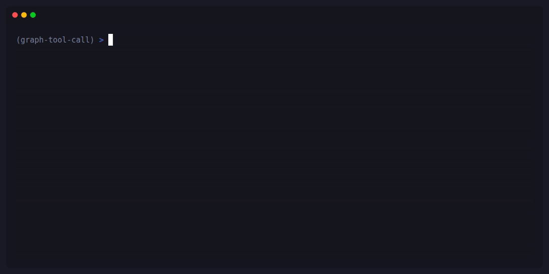 graph-tool-call demo