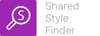 Shared Style Finder