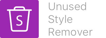 Unused Style Remover