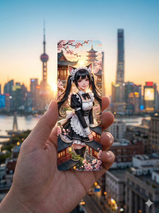 Bàn tay cầm thẻ đánh dấu sách dáng dài (v2)