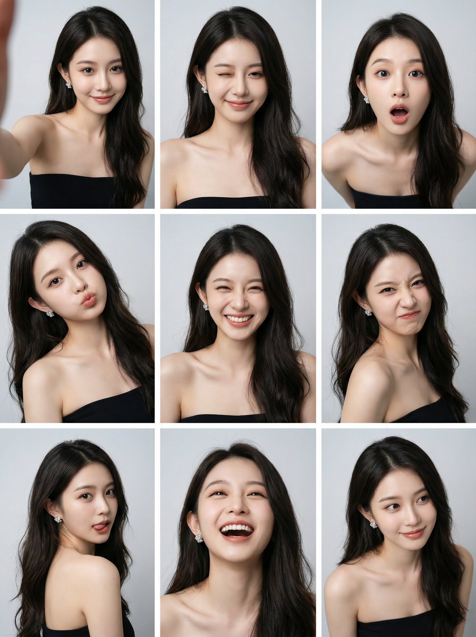 Chân dung Hymalaya tinh tế lưới 9 ô