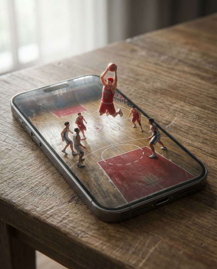 Thế giới thể thao trong túi điện thoại