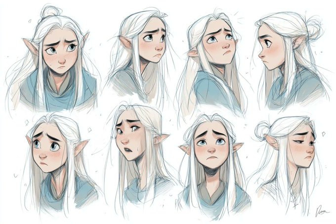 Bản phác thảo thiết lập nhân vật