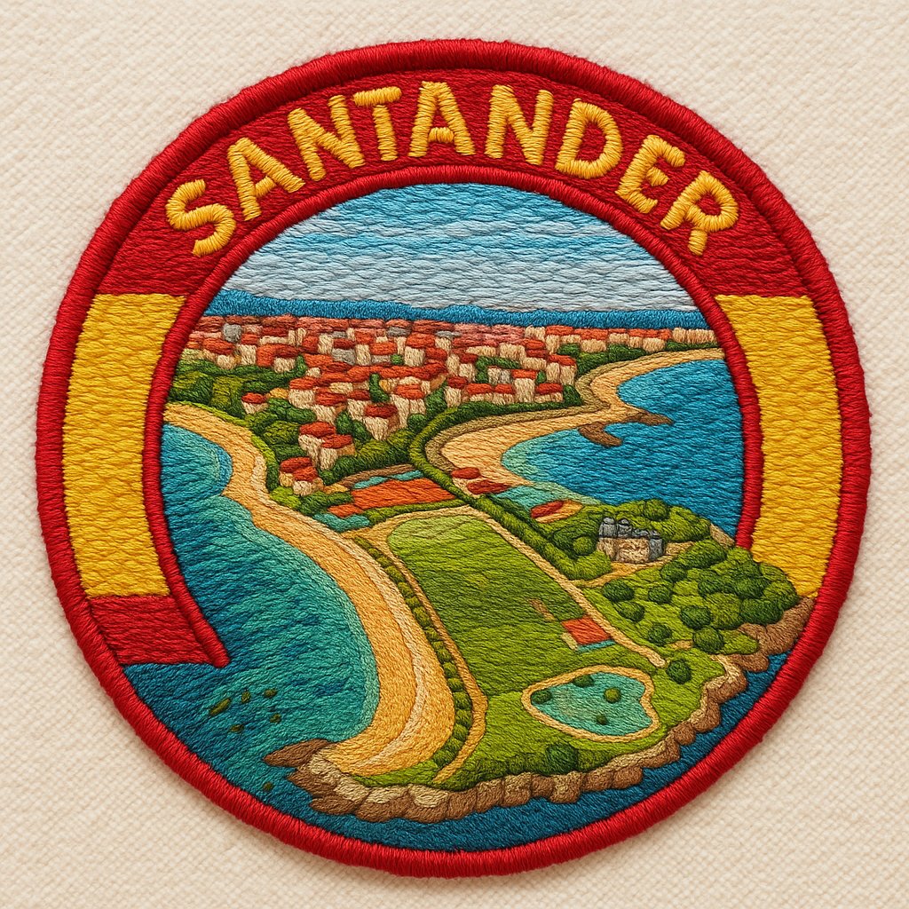 城市绣花贴纸照片 - 2