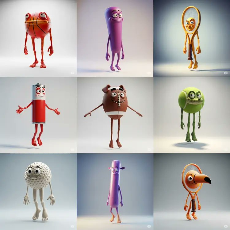 奇趣风格3D乙烯基玩具 - 2