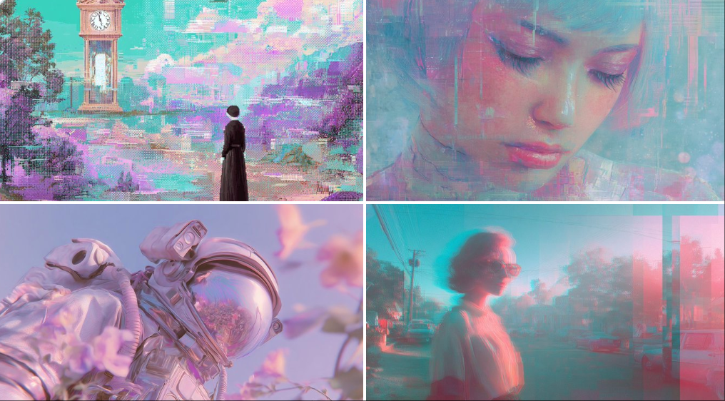 梦幻般的蒸汽波失真 - 2