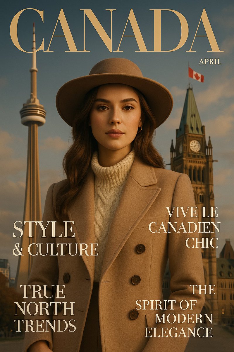 自己的国家地标时尚杂志 - 2