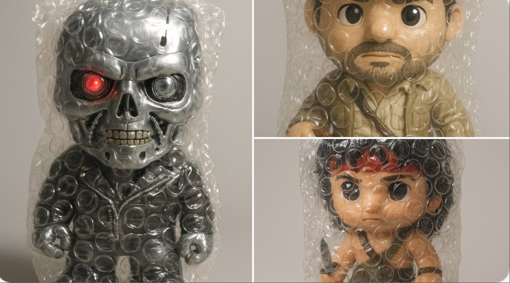 用气泡膜覆盖表情符号 - 2