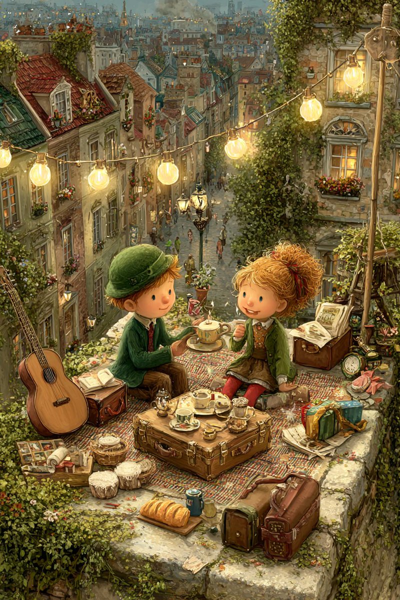 月光屋顶茶话会 - 2