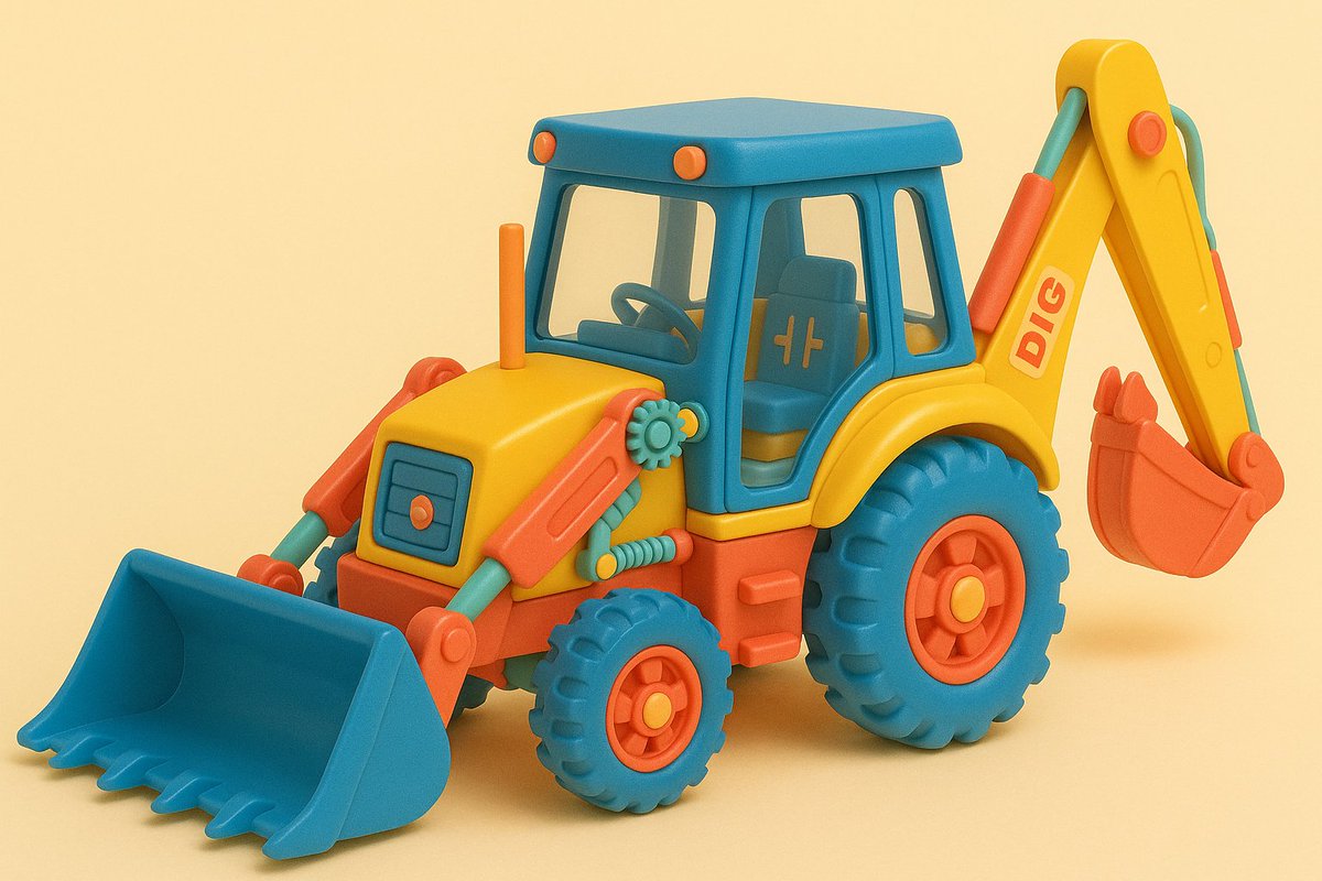 自定义纹理的复古玩具 - 2