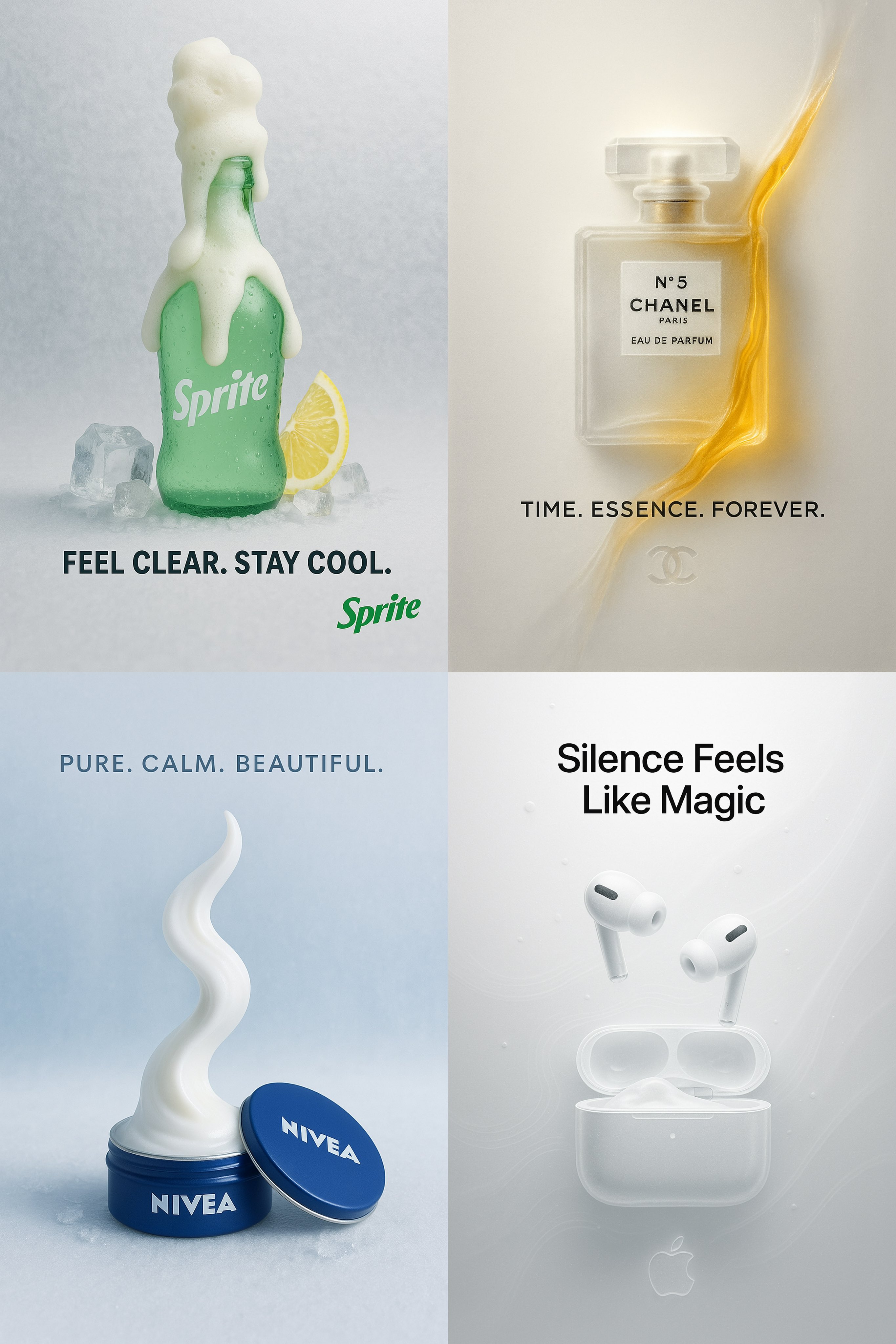 Quảng cáo sản phẩm giấy-kính