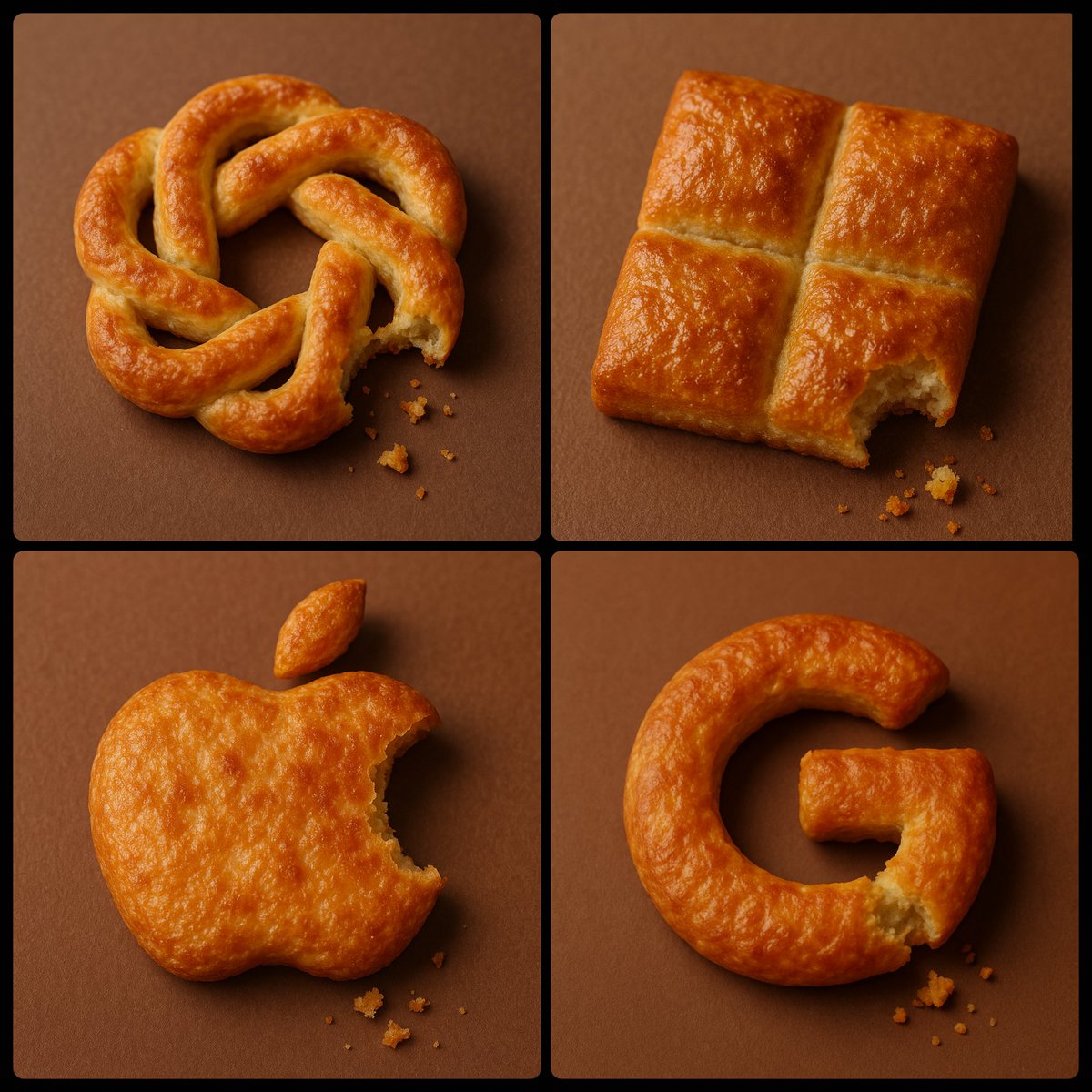 Bánh ngọt bị cắn dở