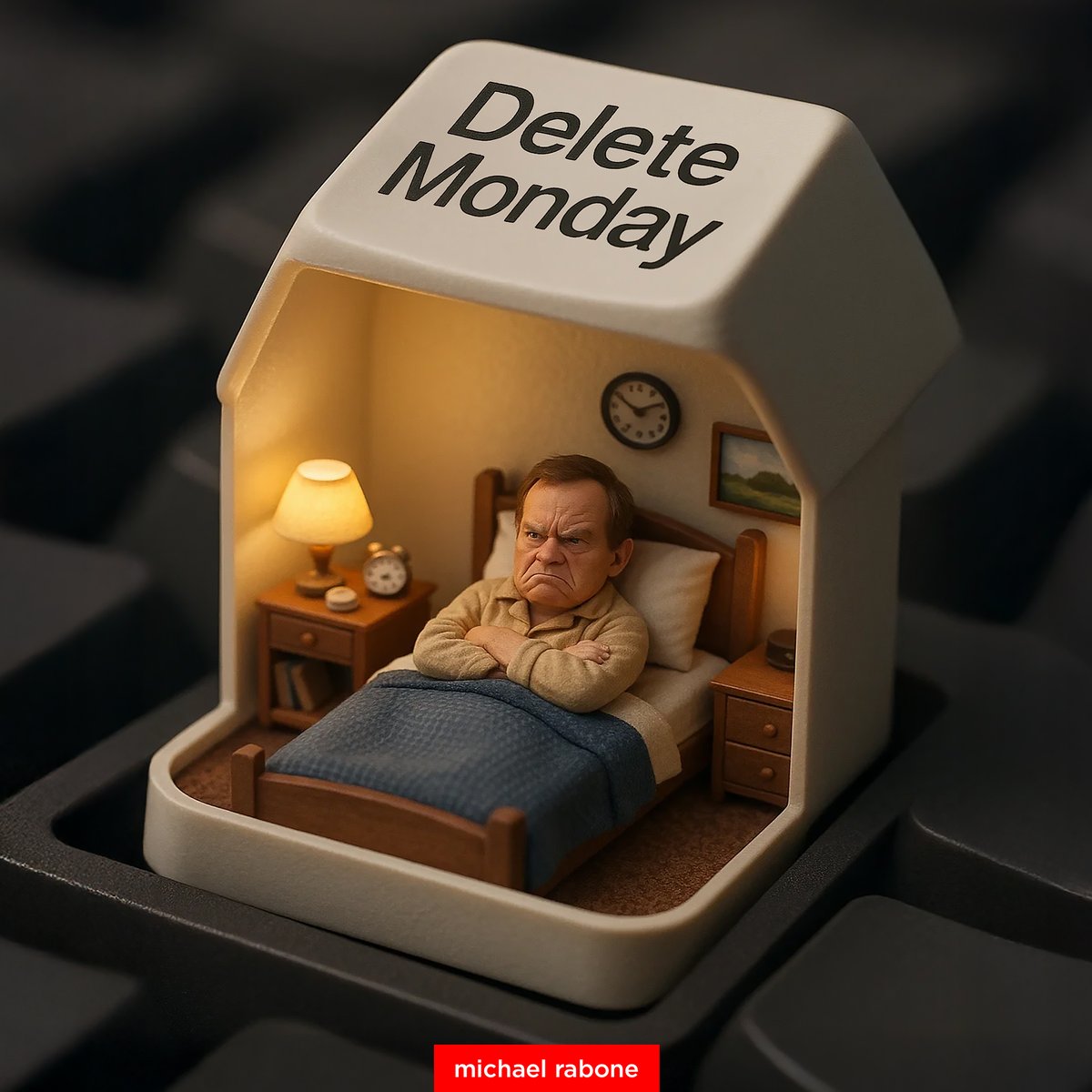 Phím bấm Delete Monday
