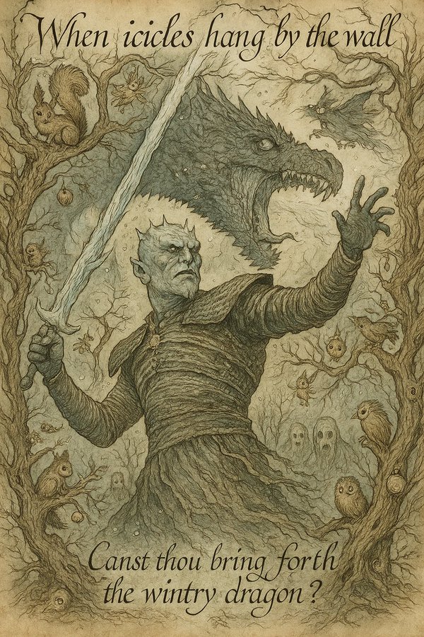 20世纪20年代亚瑟·拉克姆风格的童话插画 - 2