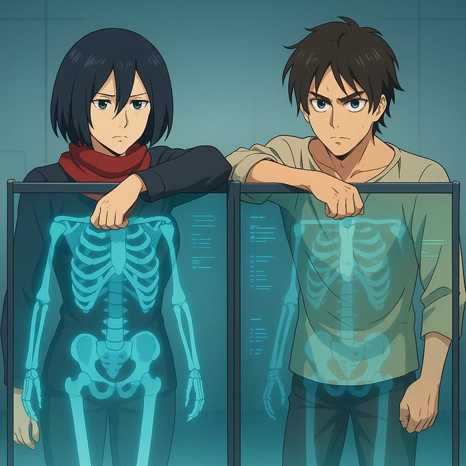 透明X光扫描面板后面 - 2