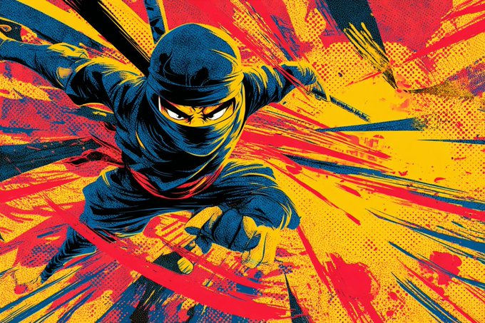 复古漫画风格卡通插画 - 2