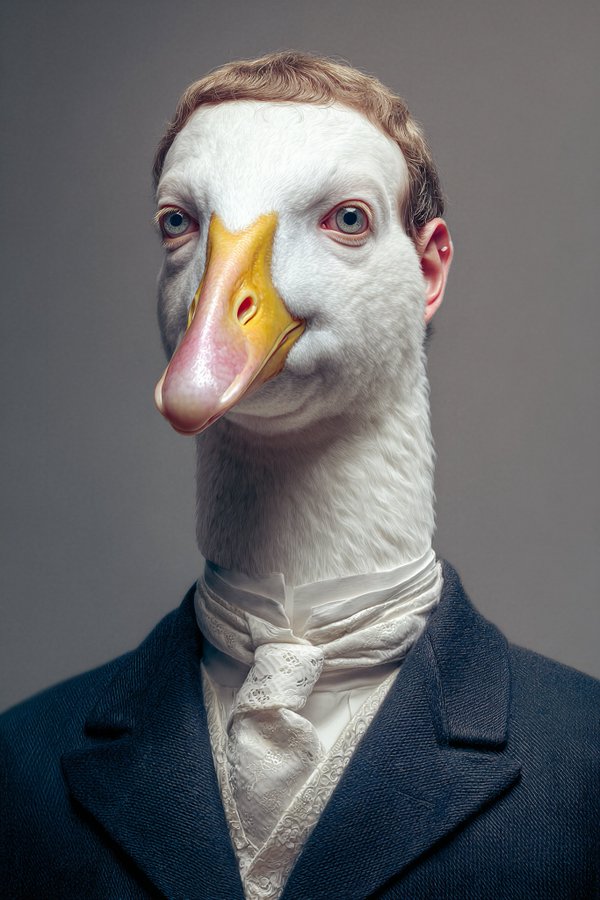 Chân dung nhân vật động vật chi tiết