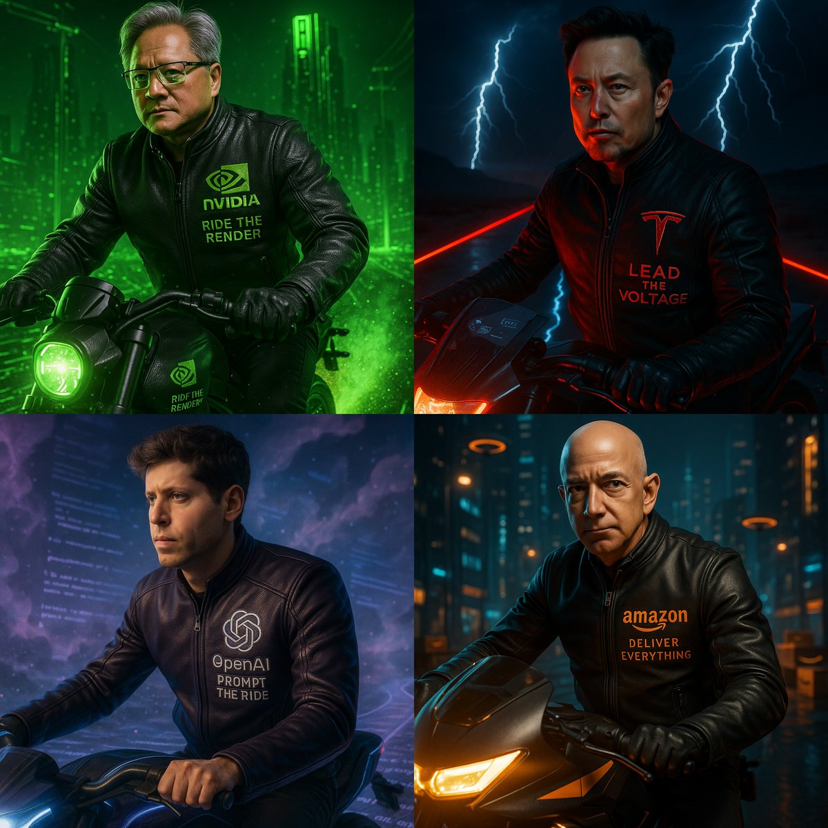 Lãnh đạo thương hiệu cưỡi xe