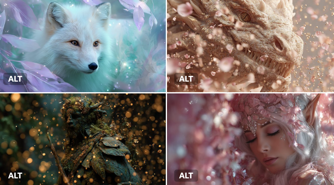 Bụi tiên nở rộ