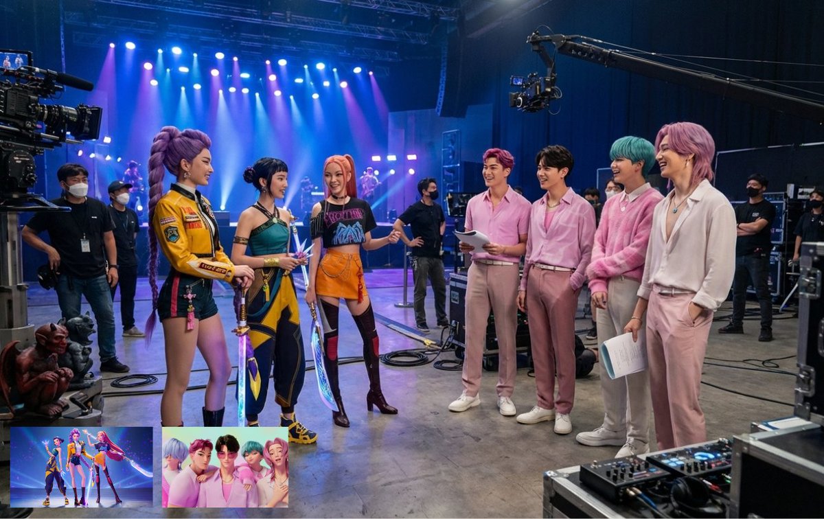 Ảnh hậu trường phim bị rò rỉ