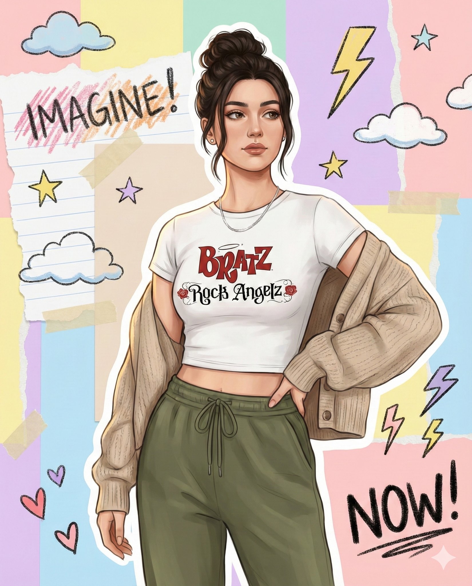 Phong cách sổ dán kỹ thuật số