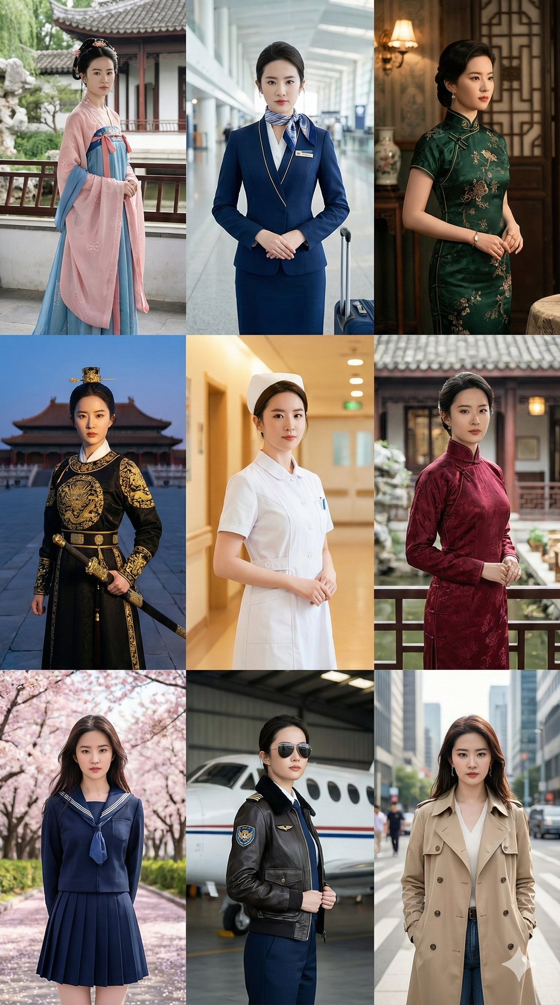 9 phong cách trang phục và bối cảnh