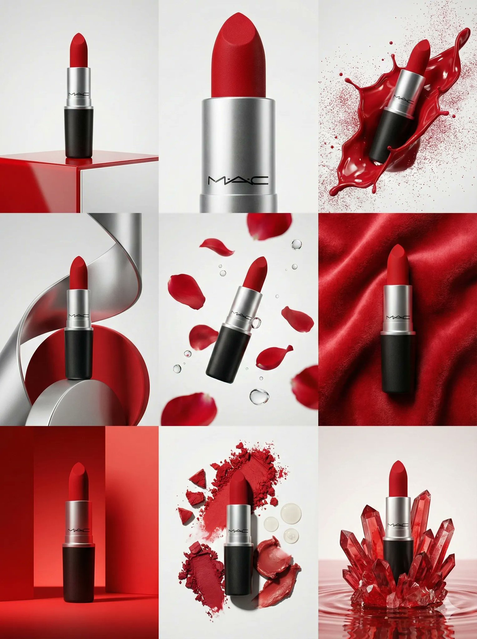 Trưng bày sản phẩm lưới 9 ô