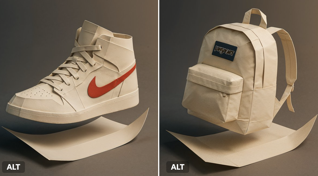 Phong cách giấy gấp thương hiệu