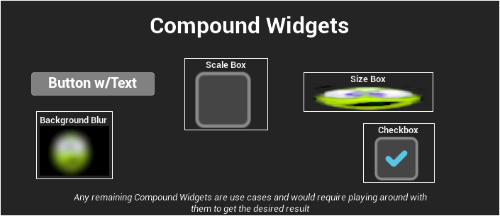 Compound Widgets Example