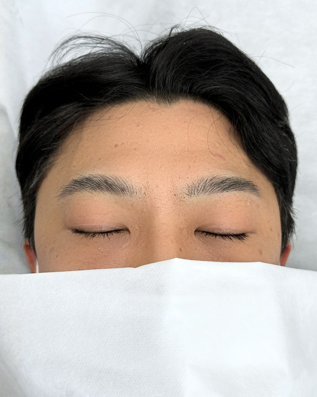잠실 자연눈썹 눈썹문신 시술 후 결과