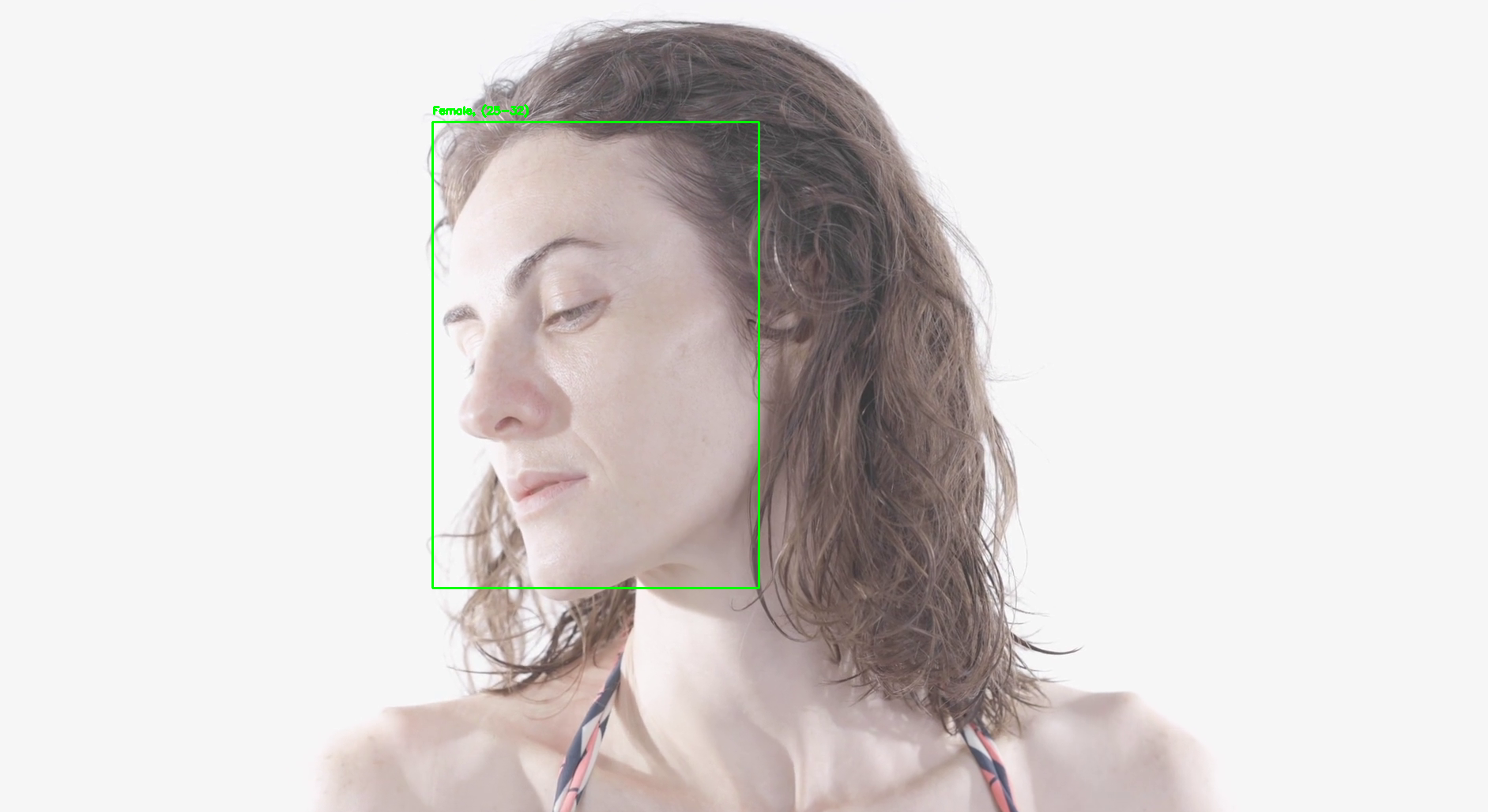 Face Classification Output