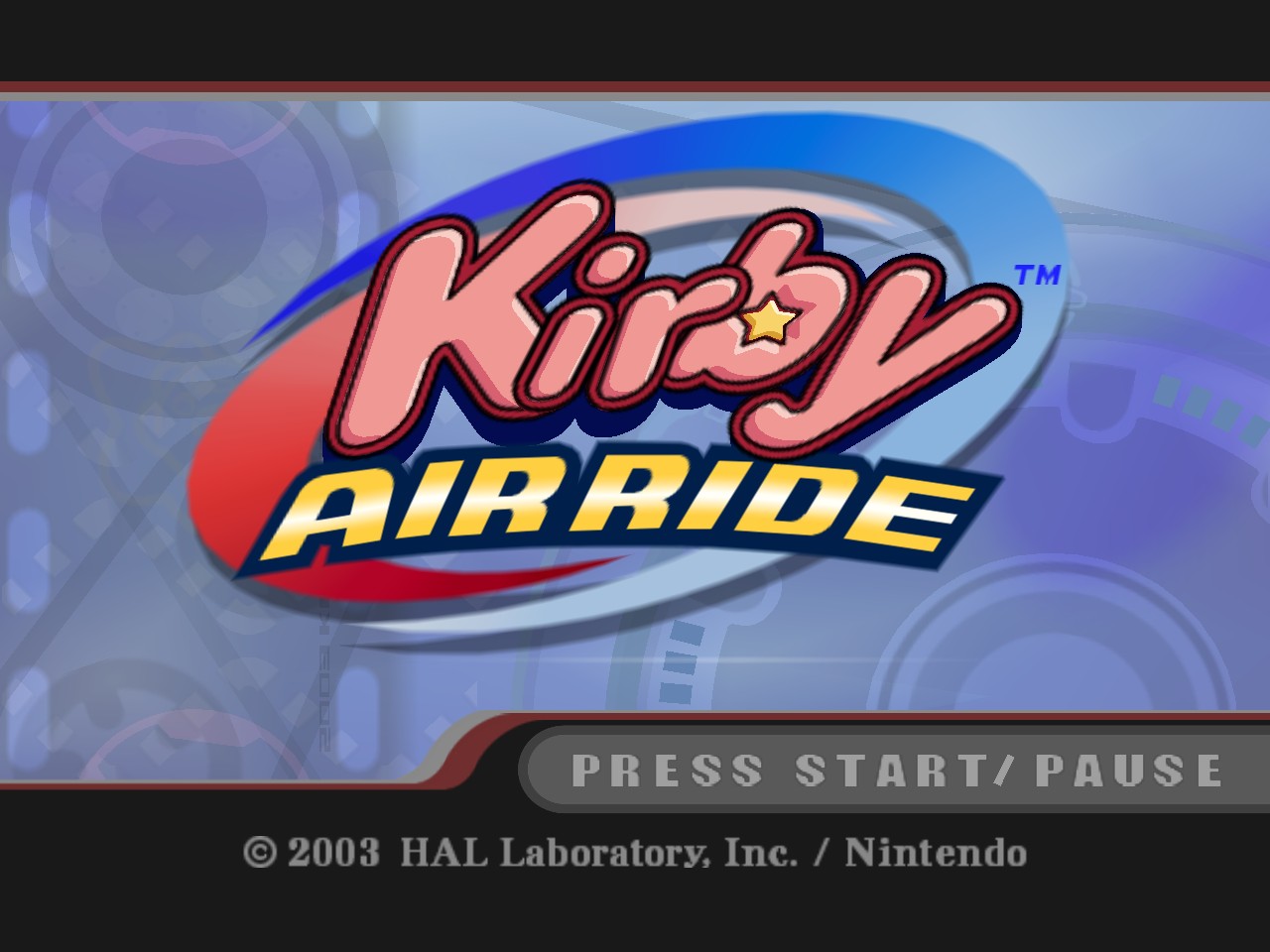 Title screen, 4:3
