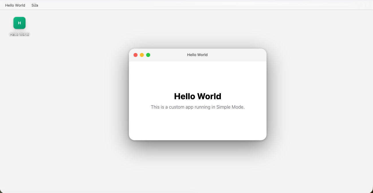 Full Minimal Simple Mode