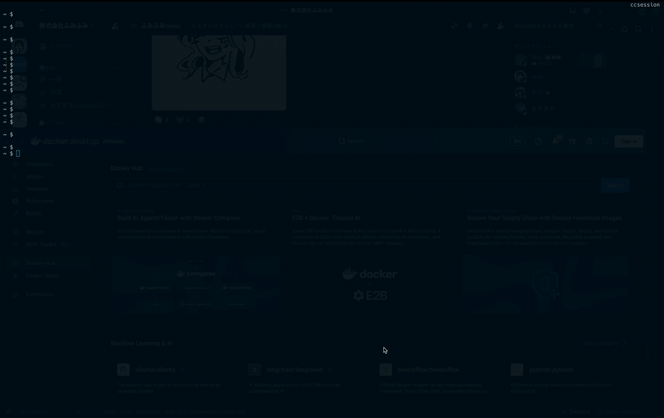 ccsession demo