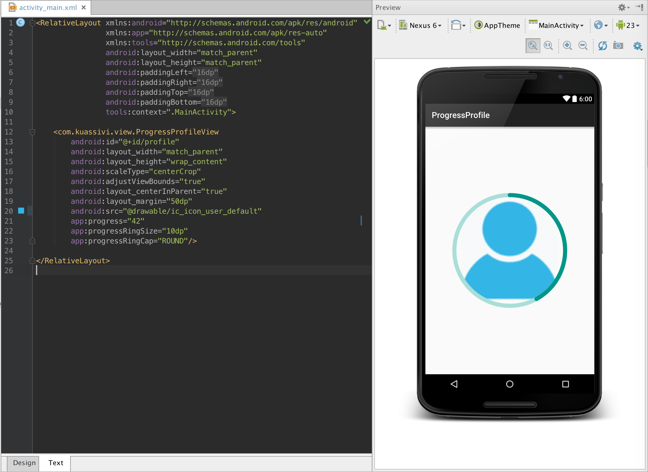 Android Studio Preview