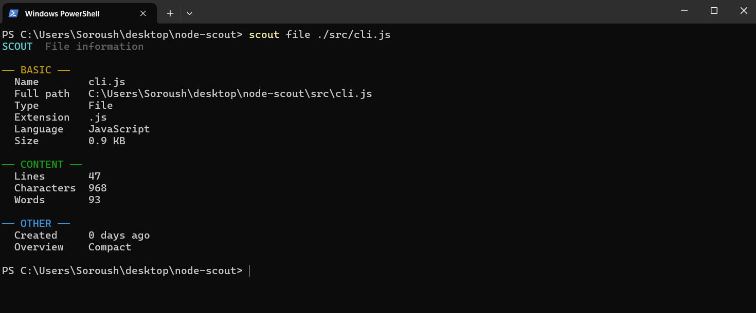 File analysis