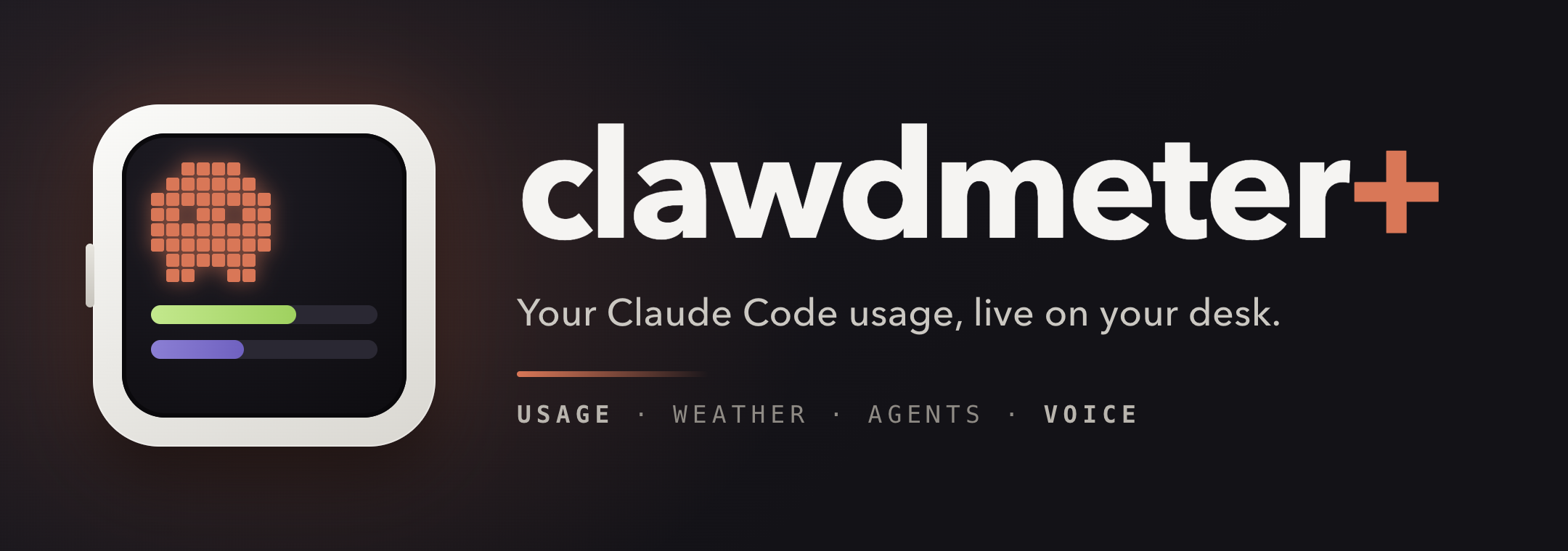 clawdmeter plus