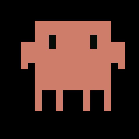 Animated Clawd mascot splash