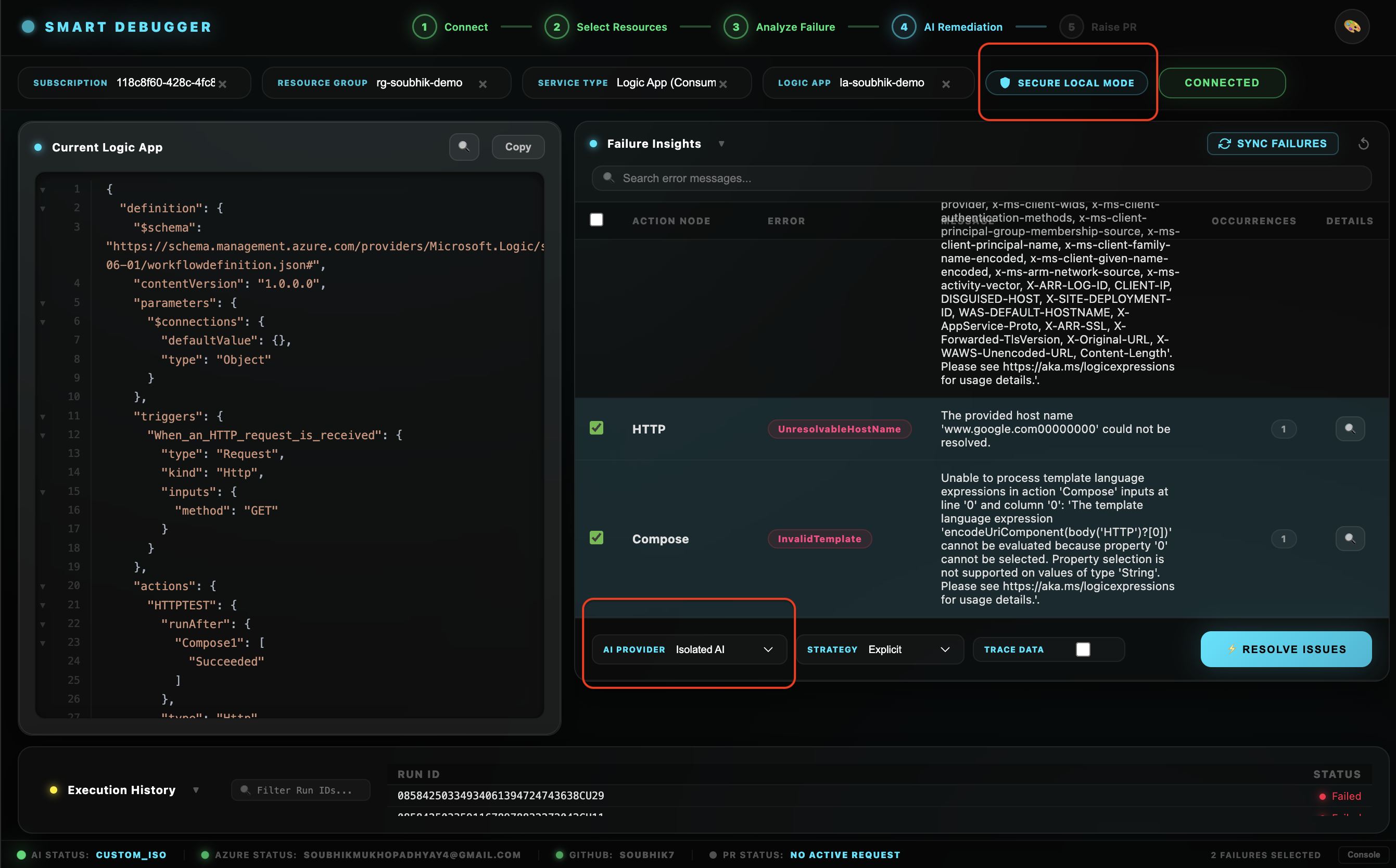 AI Provider Settings