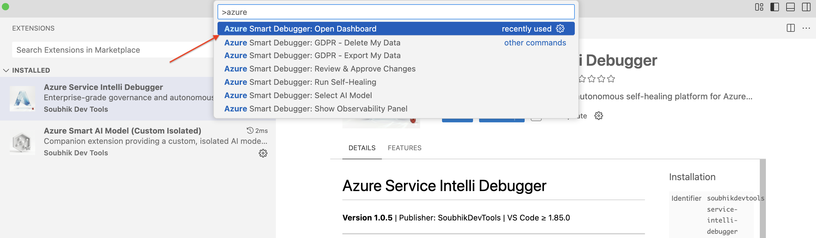 Dashboard Open