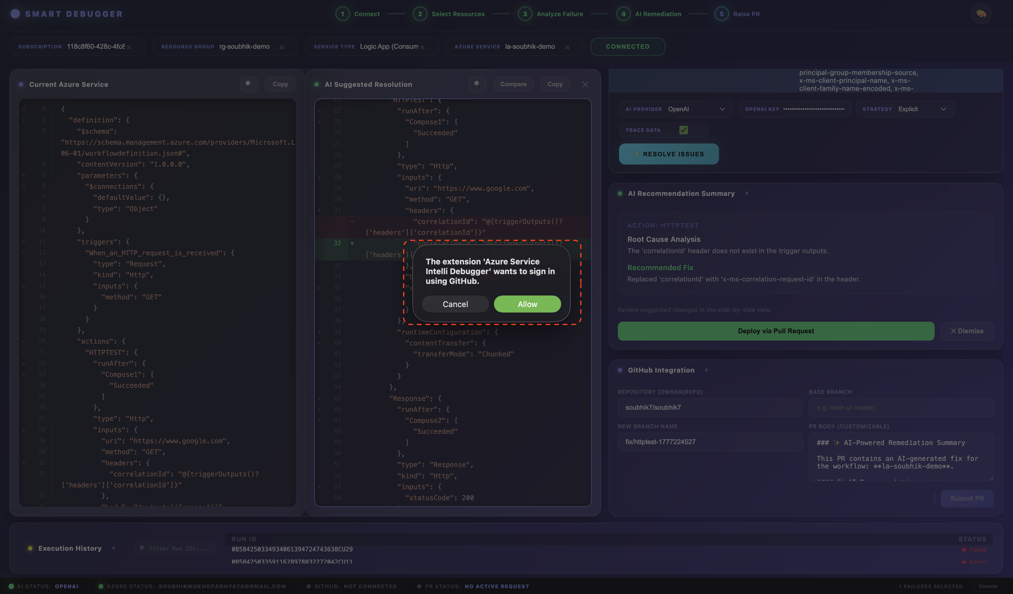 GitHub Connect