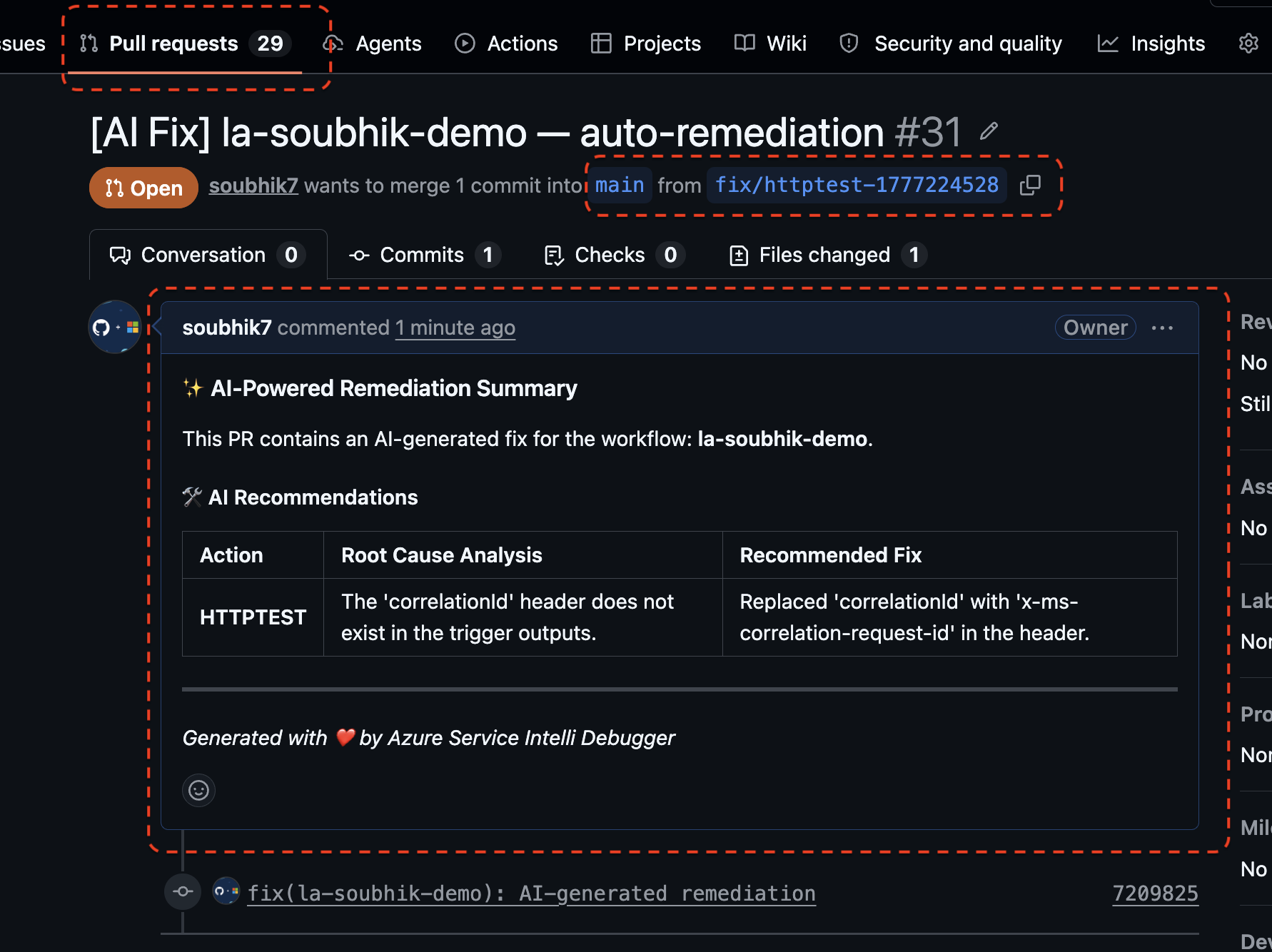 Step 7 - Pull Request