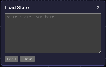 Load State screen