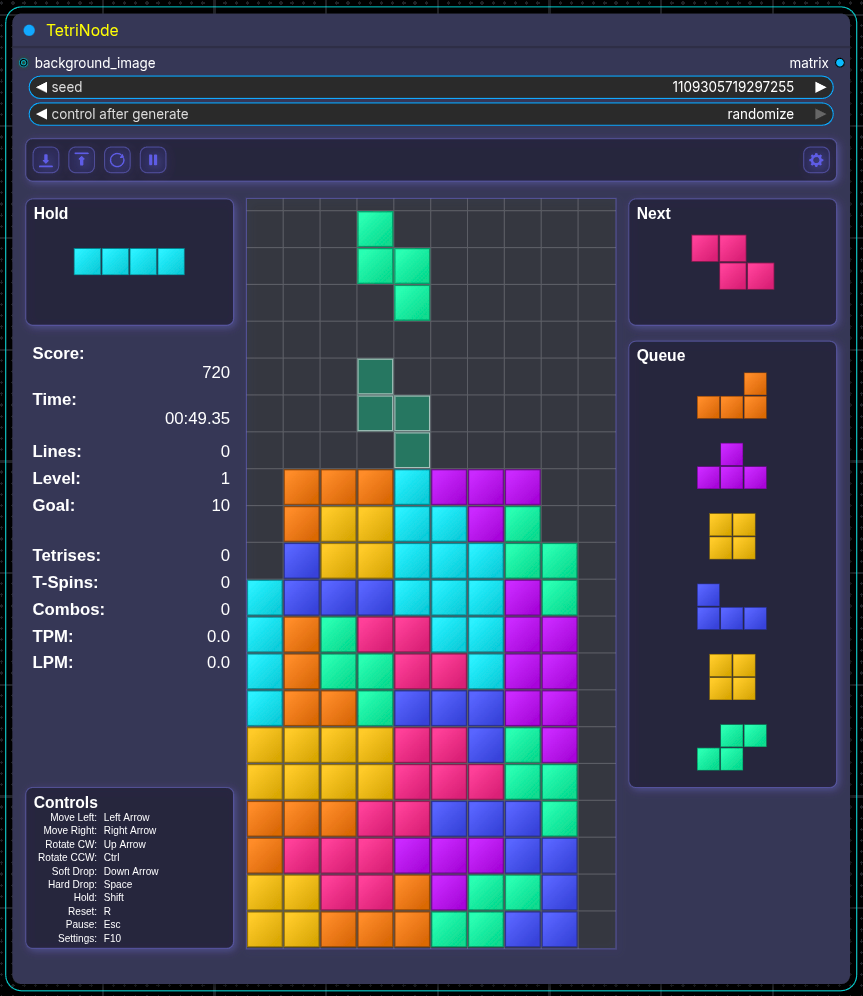 TetriNode node UI