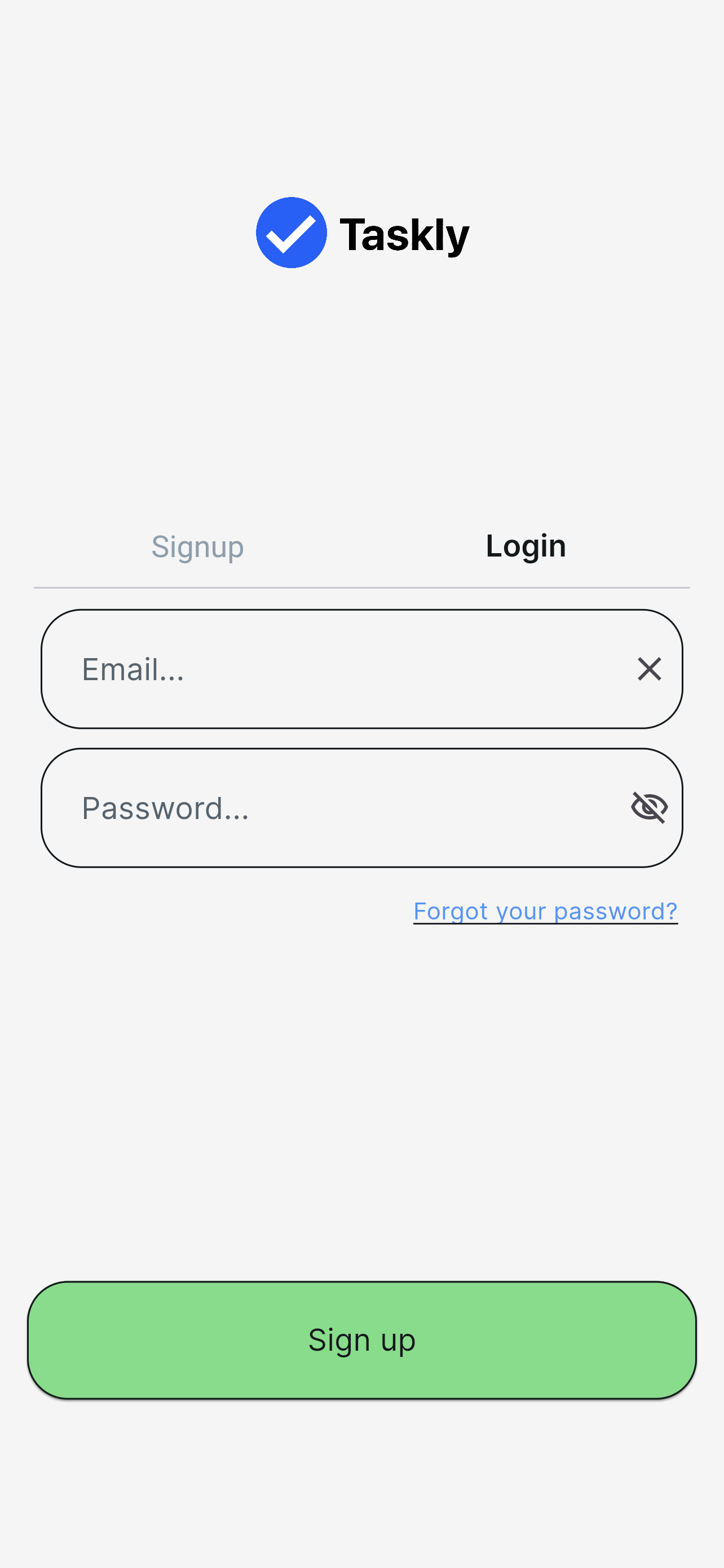 Login Page