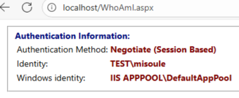 Localhost demonstration