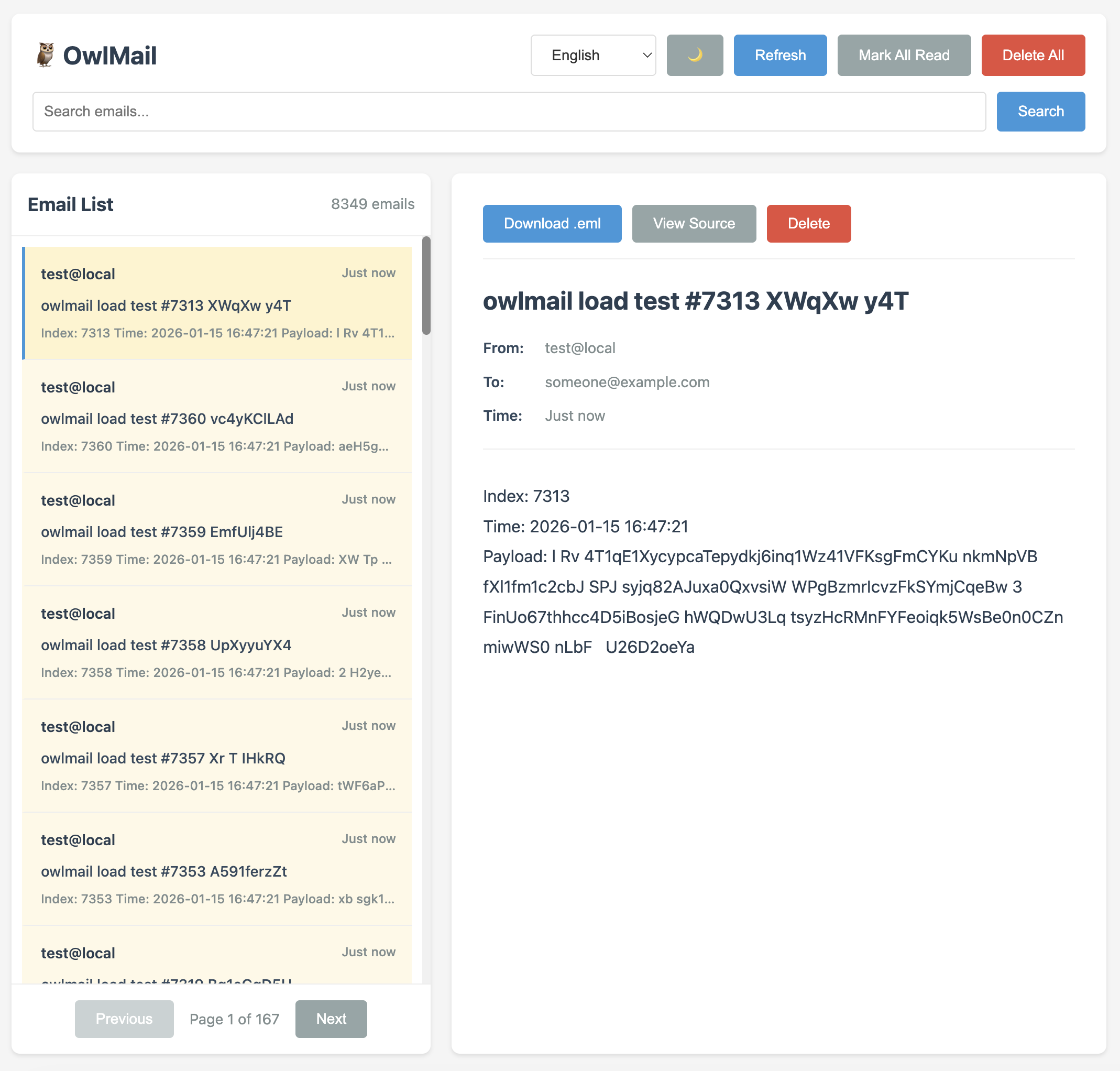 OwlMail Preview