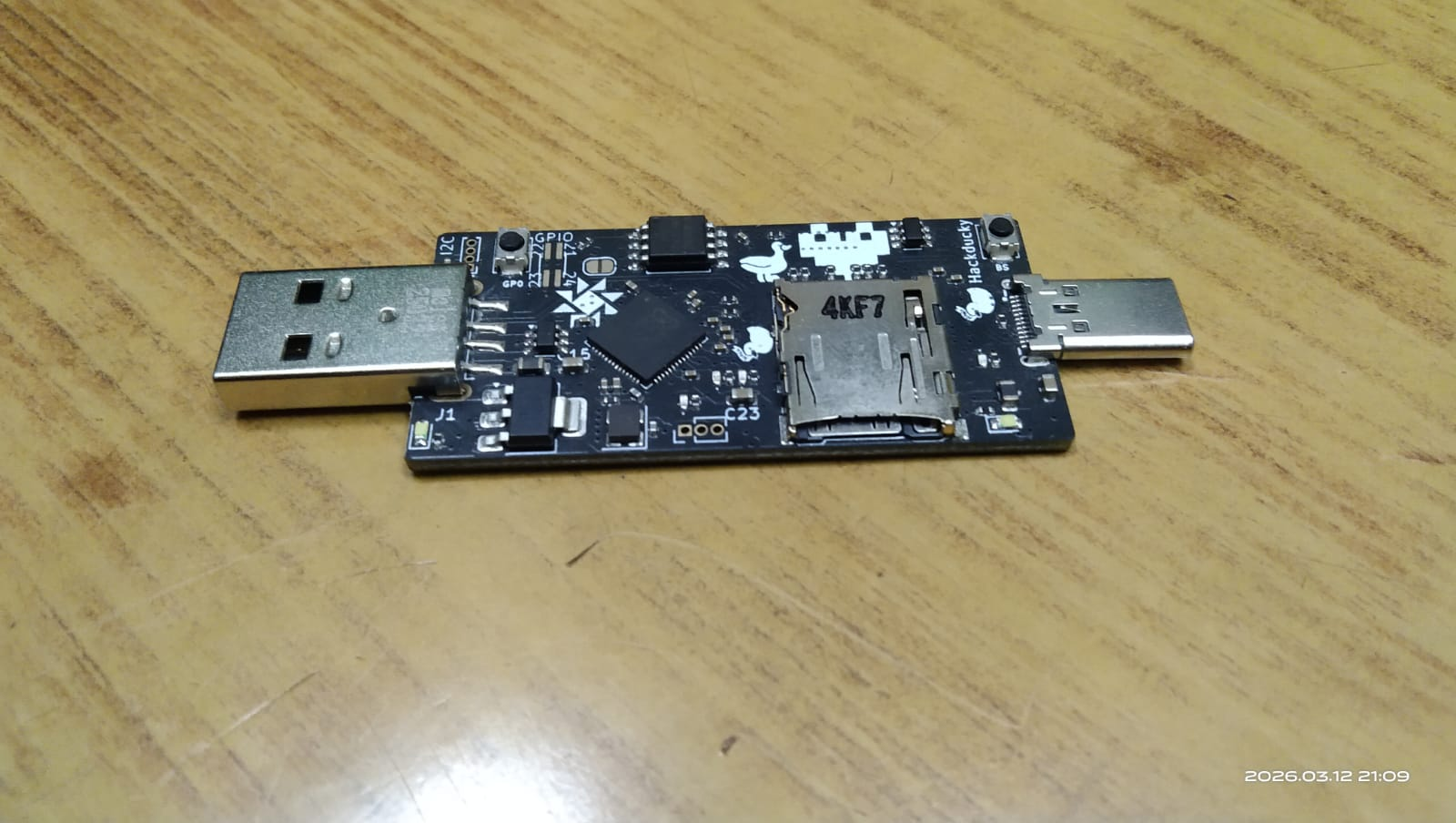 Hackducky, from the project README