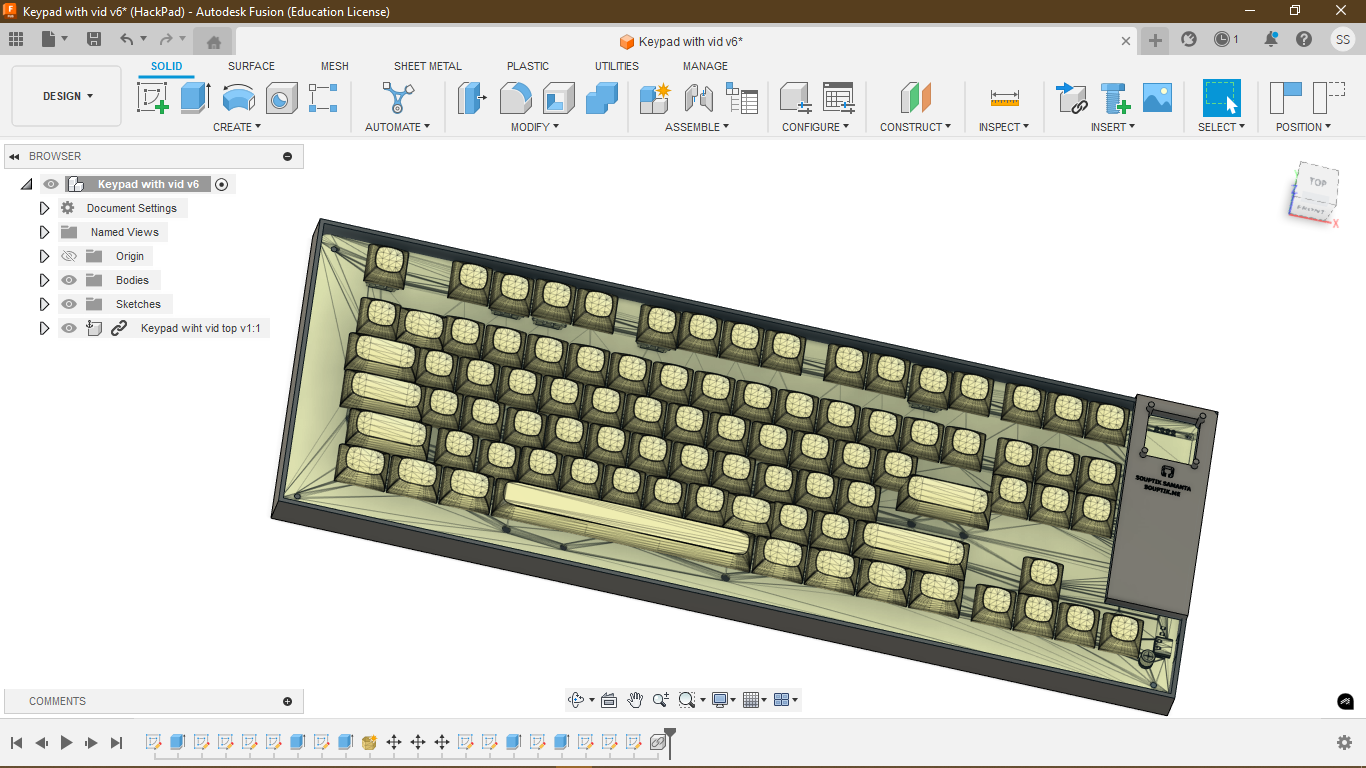 Keyboard, from the project README