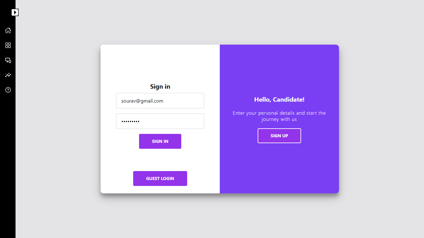 Login Page